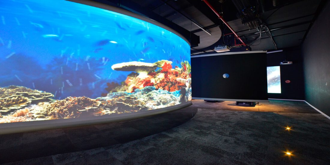 led screens at Intel