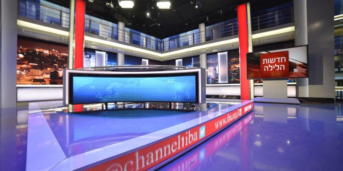 התקנת מסכי לד ברשות השידור